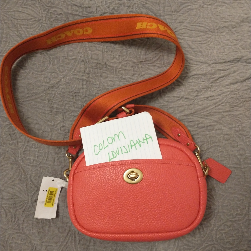Coach Pebble Leather Crossbody